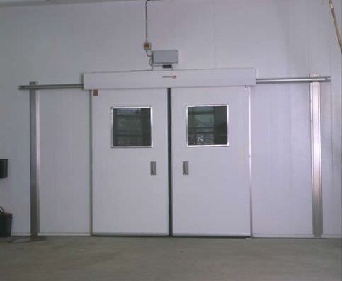 Schiebetür - AS0502I - DAN-doors - Metall / für Kühlraum / Industrie