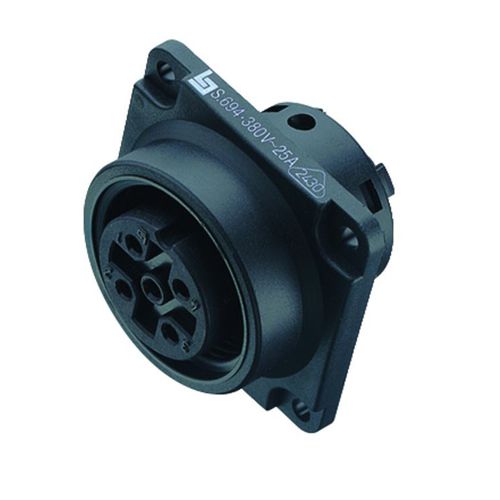 Stromversorgungs-Steckverbinder - 694 series - Franz Binder GmbH + Co. Elektrische Bauelemente KG - zirkulär / innen / Leistung