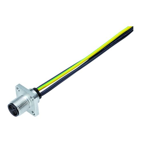 Datensteckverbinder - 814 series - Franz Binder GmbH + Co. Elektrische Bauelemente KG - Stromversorgung / außen / M12