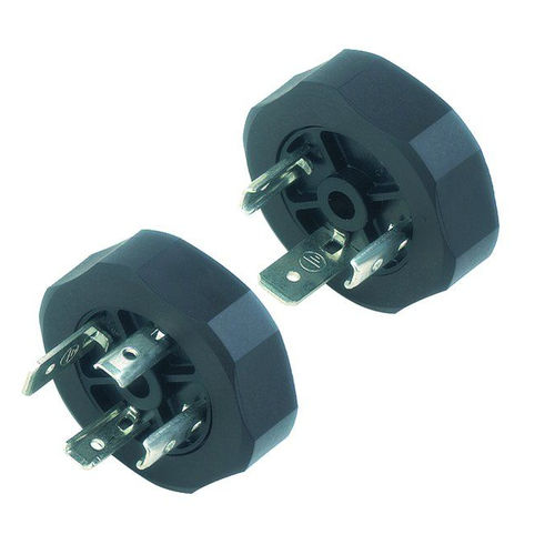 Stromversorgungs-Steckverbinder - 210/A series - Franz Binder GmbH + Co. Elektrische Bauelemente KG - DIN / zirkulär / außen