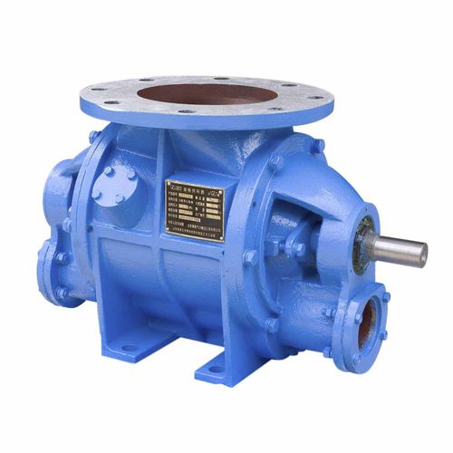Zellenradschleuse für pneumatische Förderung - SRV  - Shandong Zhangqiu Blower Co.,Ltd - für pulverförmiges Gut / Rundsockel