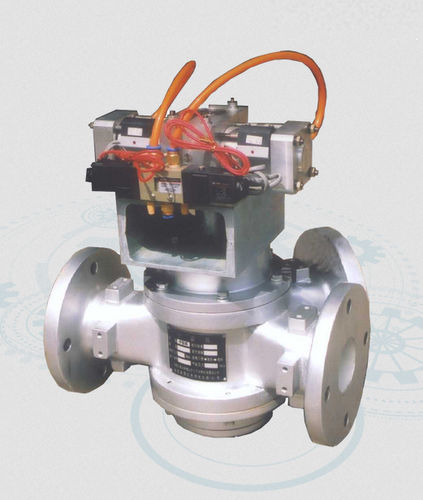 Rohrweiche für pulverförmiges Gut - FL  - Shandong Zhangqiu Blower Co.,Ltd - Rundsockel / 3-Wege