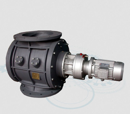 Zellenradschleuse für pneumatische Förderung - GRV  - Shandong Zhangqiu Blower Co.,Ltd - für Lebensmittel / für pulverförmiges Gut / Rundsockel