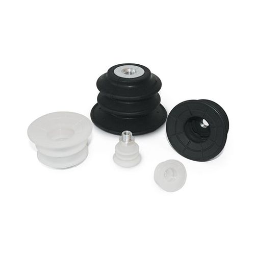 Vakuum-Saugnapf / für Hochleistungsanwendungen - 013527  - VUOTOTECNICA - Balg / kreisförmig / Silikon