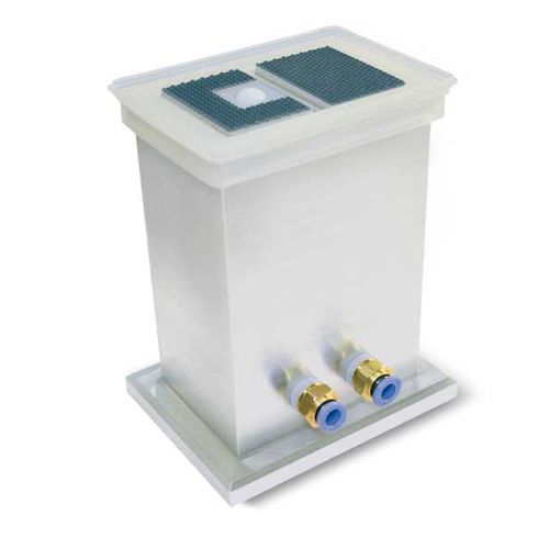 Rechteckiger Vakuum-Saugnapf - 0112090  - VUOTOTECNICA - Silikon / Gummi / Aluminium