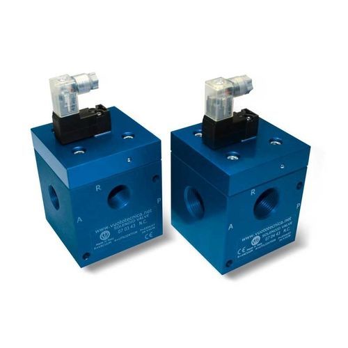 Direktgesteuertes Magnetventil - 070x43Nx series - VUOTOTECNICA - 3-Wege / NC / NO