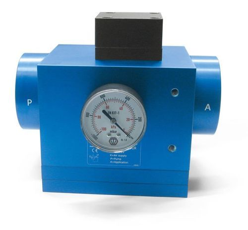 Membran-Vakuumregler - Riduttori di vuoto con regolazione pneumatica - VUOTOTECNICA - für hohe Strömung