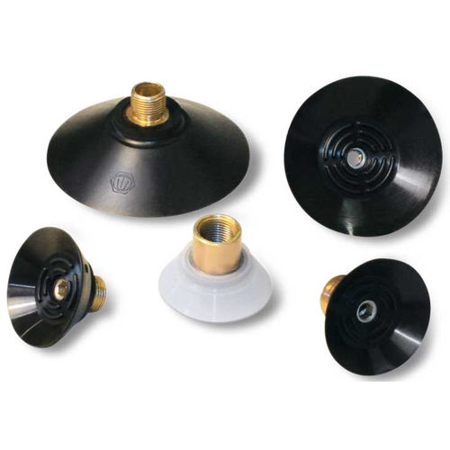 Kreisförmiger Vakuum-Saugnapf - 085040 - VUOTOTECNICA - Gummi / galvanisiertem Stahl / Silikon