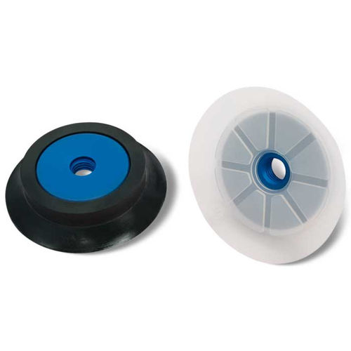 Runder Vakuum-Saugnapf - 018020  - VUOTOTECNICA - flach / Silikon / Gummi
