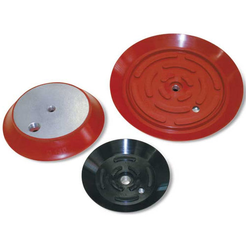 Runder Vakuum-Saugnapf - 0811015M8 - VUOTOTECNICA - flach / Silikon / Gummi