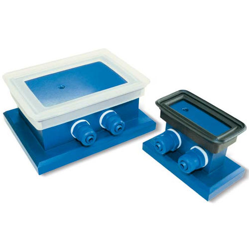 Rechteckiger Vakuum-Saugnapf - 014075 - VUOTOTECNICA - Silikon / Gummi / anodisiertes Aluminium