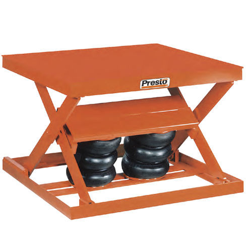 Scherenhubtisch - AX series - Presto Lifts - pedalbetrieben / pneumatisch / festinstalliert