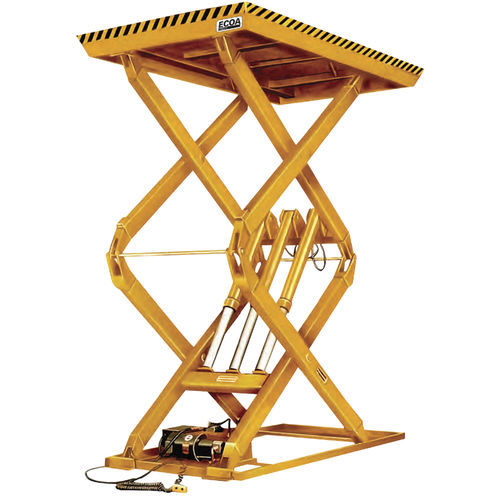 Doppelscheren-Hubtisch - DSL series - Presto Lifts - elektrisch / festinstalliert / für schwere Lasten