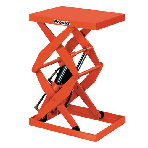 Doppelscheren-Hubtisch - DXS series - Presto Lifts - Balg / hydraulisch / festinstalliert