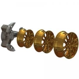3-Backen-Drehfutter - QLC-KTUL - ITW Workholding - zur maschinellen Fertigung / Rad / motorisiert