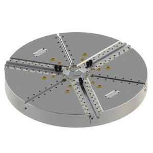 3-Backen-Drehfutter - 3KS(V) series - ITW Workholding - zur maschinellen Fertigung / für Werkstücke / mit hoher Spannkraft