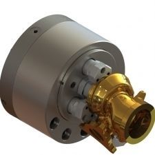 Werkstückspannfutter mit Federantrieb - 3ALDE 300 K6 - ITW Workholding - Ölzufuhr