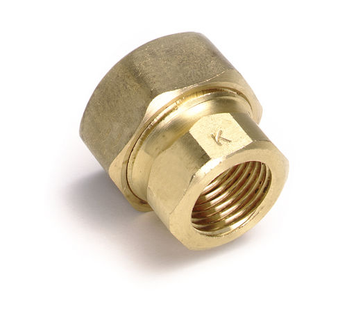 Hydraulikadapter für Rohre - 50137 series - Isiflo AS - innen / Messing / gerade