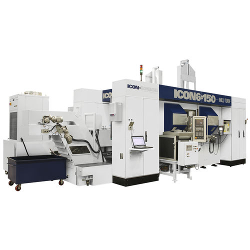 CNC-Bearbeitungszentrum / 4-Achs - ICON 6-150 - Hydromat - vertikal / für Stahl / für Edelstahl