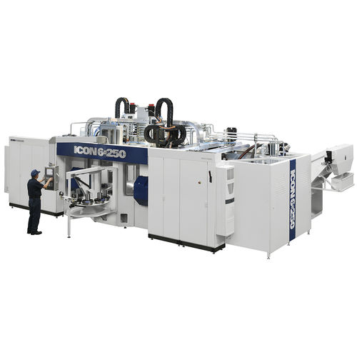 CNC-Bearbeitungszentrum / 4-Achs - ICON 6-250 - Hydromat - vertikal / HSK A-63 / 12 Werkzeuge