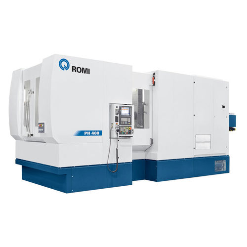 CNC-Bearbeitungszentrum / 3-Achs - PH series - Romi - horizontal / Fräs / Gewindeschneid