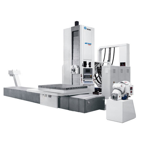 CNC-Ausbohrmaschine - LAZZATI HBM 130T - Romi - horizontal / 4-Achs / zum Bohren