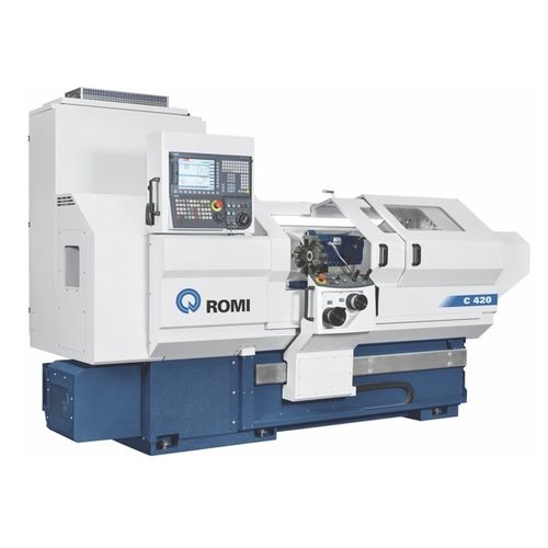 CNC-Drehmaschine - C 420 - Romi - horizontal / 2-Achs / steif