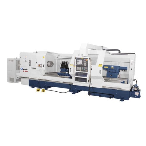 CNC-Drehmaschine - C 830 - Romi - horizontal / 2-Achs / für Schwerzerspanung