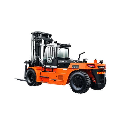 Diesel-Gabelstapler - DV250S-7 - Daewoo Industrial Vehicles - Sitz / für Materialumschlag / Industrie