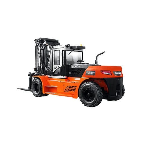 Diesel-Gabelstapler - DV200S-7 - Daewoo Industrial Vehicles - Sitz / für Materialumschlag / Industrie