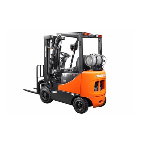 Diesel-Gabelstapler - G15S-5 - Daewoo Industrial Vehicles - LPG / Sitz / für Materialumschlag