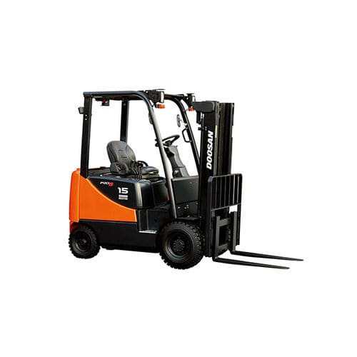 Diesel-Gabelstapler - D15S-5 - Daewoo Industrial Vehicles - LPG / Sitz / für Materialumschlag
