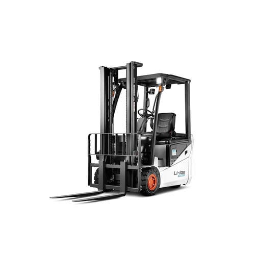 Elektrischer Gabelstapler - B series - Doosan Industrial Vehicles - Sitz / für Materialumschlag / Präzision