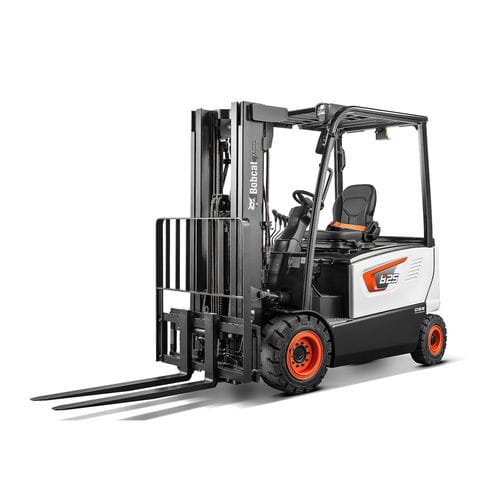 Elektrischer Gabelstapler - B series - Doosan Industrial Vehicles - Sitz / für Materialumschlag / Präzision