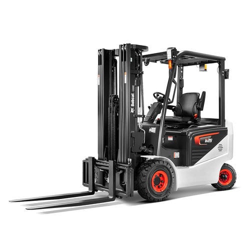 Elektrischer Gabelstapler - B series - Doosan Industrial Vehicles - Sitz / für Materialumschlag / Hochleistung