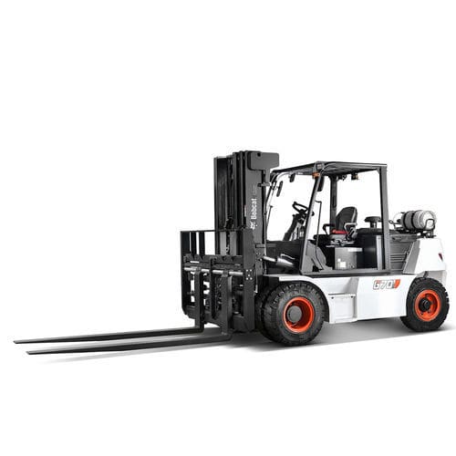 LPG-Gabelstapler - G series - Doosan Industrial Vehicles - Sitz / für Materialumschlag / Platten
