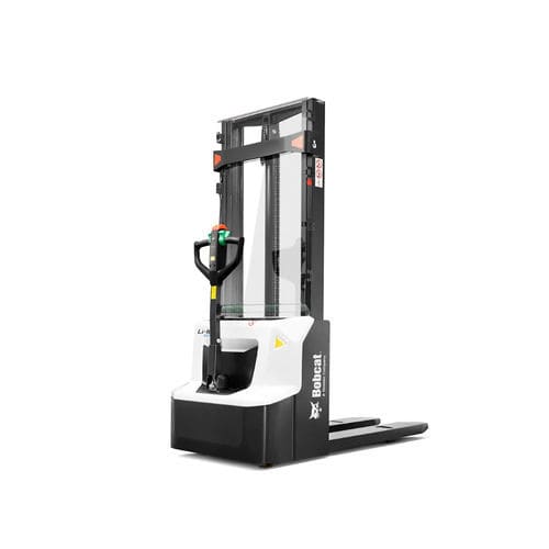 Elektrischer Stapler - LSM12N series - Doosan Industrial Vehicles - Begleiter / stehendes Fahren / Batterie