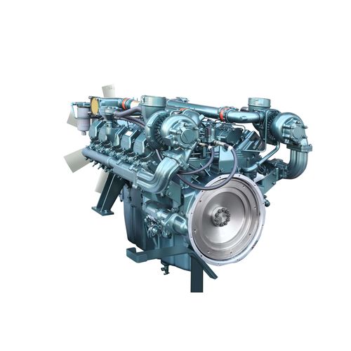 Dieselmotor - DP180LB - HD HYUNDAI INFRACORE - 10-Zylinder / Turbolader / für Stromaggregate