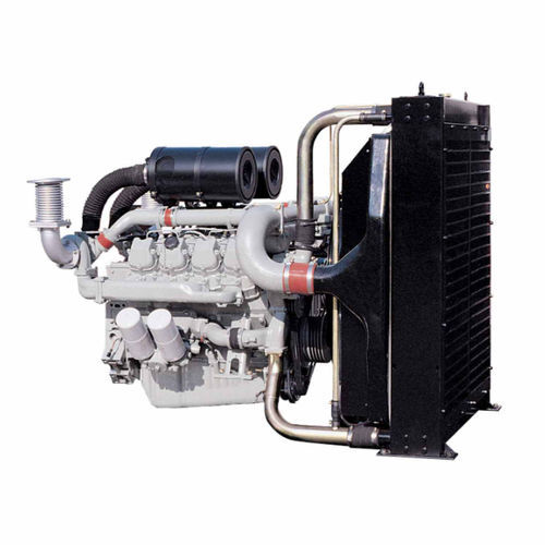 Erdgas-Verbrennungsmotor - GV158TI - HD HYUNDAI INFRACORE - 8-Zylinder / Turbolader / für Stromaggregate