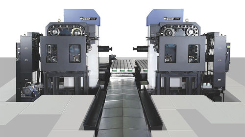 NC-Ausbohrmaschine - DBD series - DN SOLUTIONS - horizontal / 3-Achs / 2 Spindeln