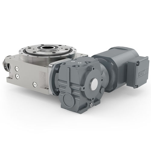 Elektromotorgetriebener Rundschalttisch - TRW series - CDS Cam Driven Systems - horizontal / mit Schnecke / Nocken