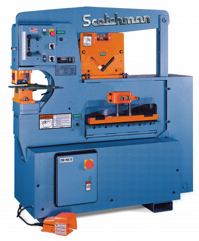 Halbautomatische Stanzmaschine - 6509-24M - Scotchman Industries - hydraulisch / Stange / Scher
