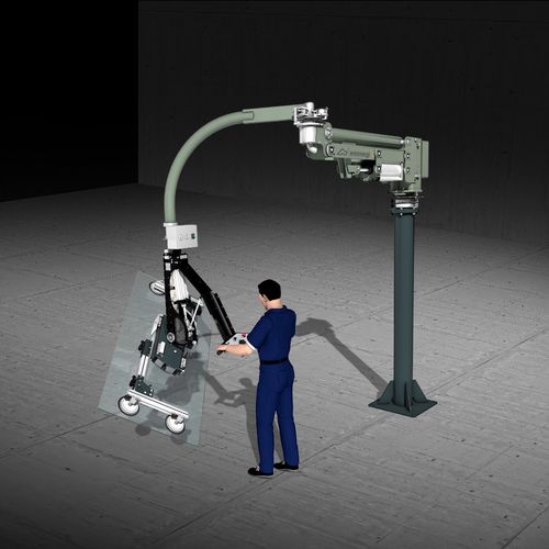Pneumatischer Manipulator - ZERO-G  - Emmegi Group - mit Saugnapf / für Glasscheiben / für Glas