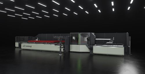 CNC-Bearbeitungszentrum / 14 Achsen - VEGAMILL  - Emmegi Group - vertikal / für Aluminium / Fräs