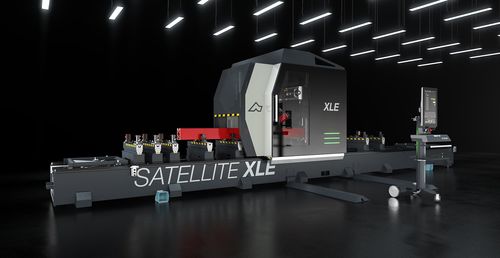 CNC-Bearbeitungszentrum / 5-Achs - SATELLITE XLE - Emmegi Group - vertikal / für Stahl / für Aluminium