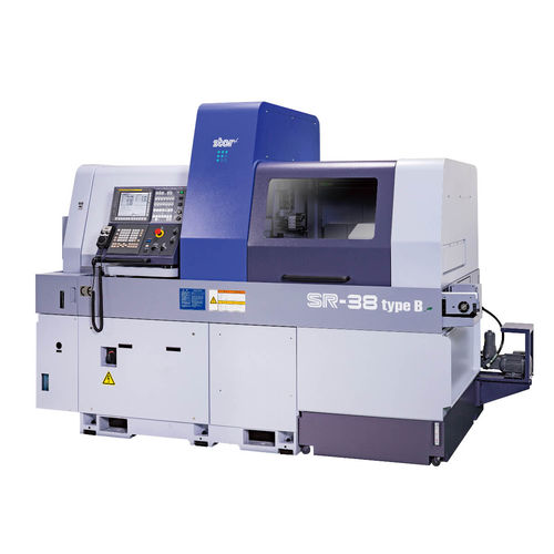 CNC-Drehautomat - SR-38 - Star Micronics Machine Tools - vertikal / 3-Achs / Mehrspindel