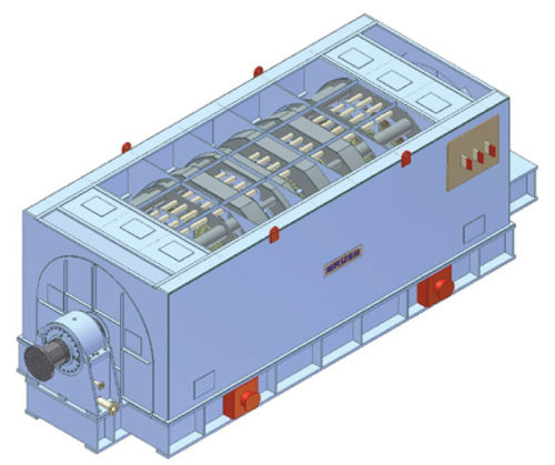 Zweipoliger Turbogenerator - DAX 2 Pole - Brush HMA