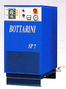Kolbenkompressor - Bottarini - Luft / mit Elektromotor / stationär