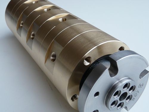 Drehdurchführung für Luft - JG series - MCPI SAS - für Öl / hydraulisch / für Hochdruck