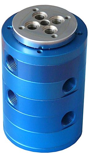 Drehdurchführung für Wasser - JR 4/4  - MCPI SAS - 4-Wege
